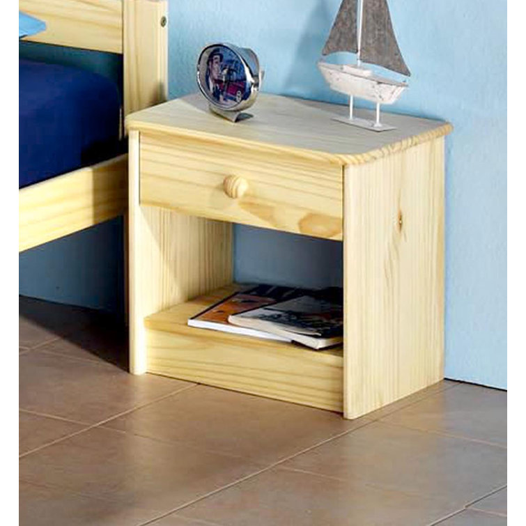 Natur Pur Nachttisch Kate & Bewertungen | Wayfair.de